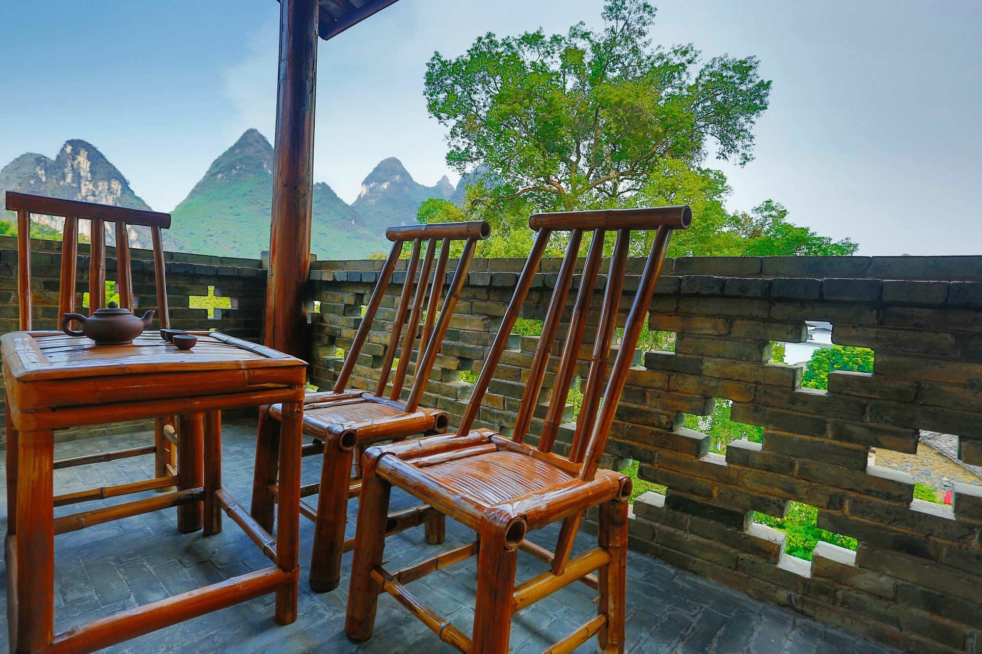 Yangshuo River Lodge Hotel מראה חיצוני תמונה
