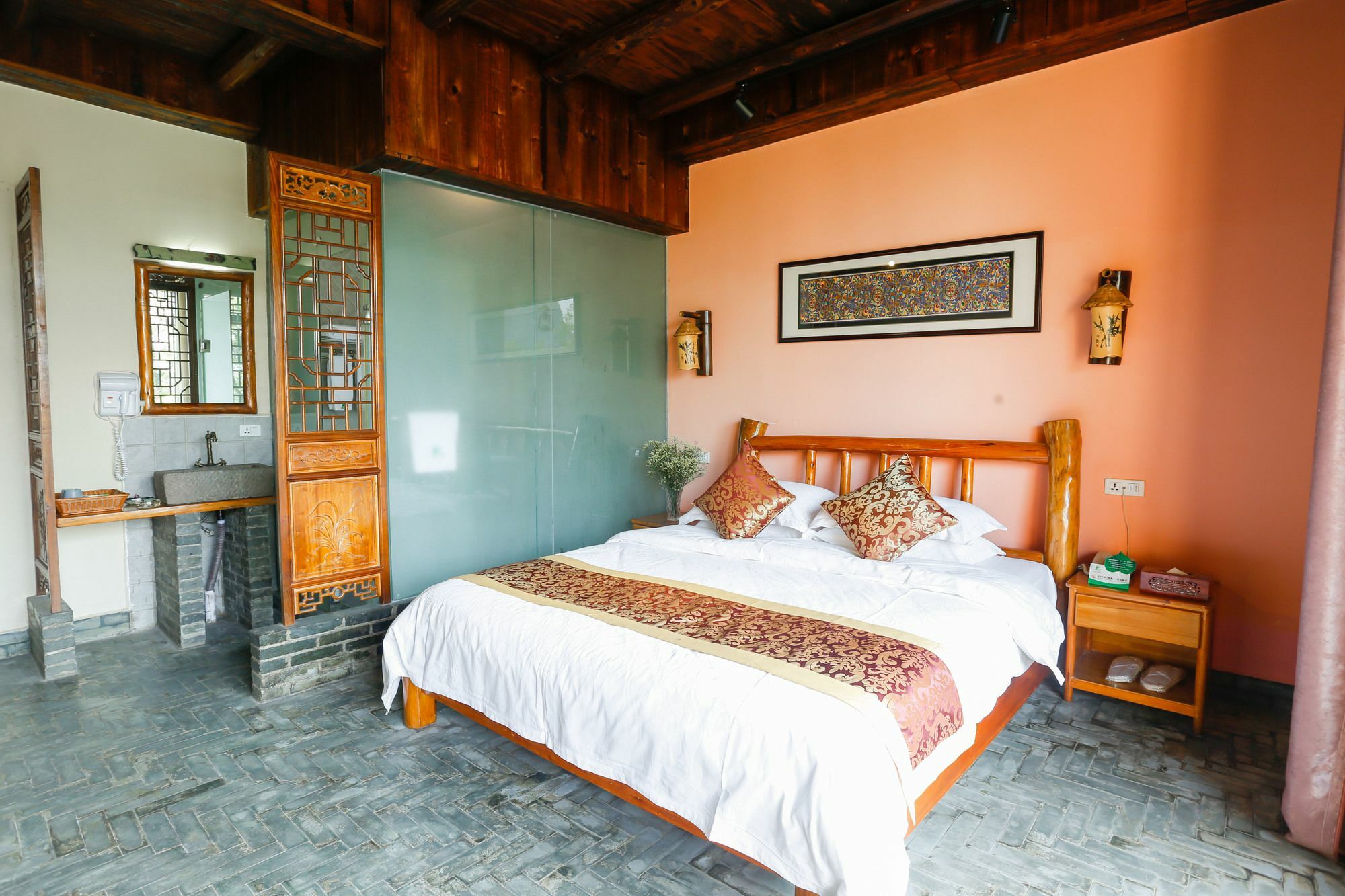 Yangshuo River Lodge Hotel מראה חיצוני תמונה