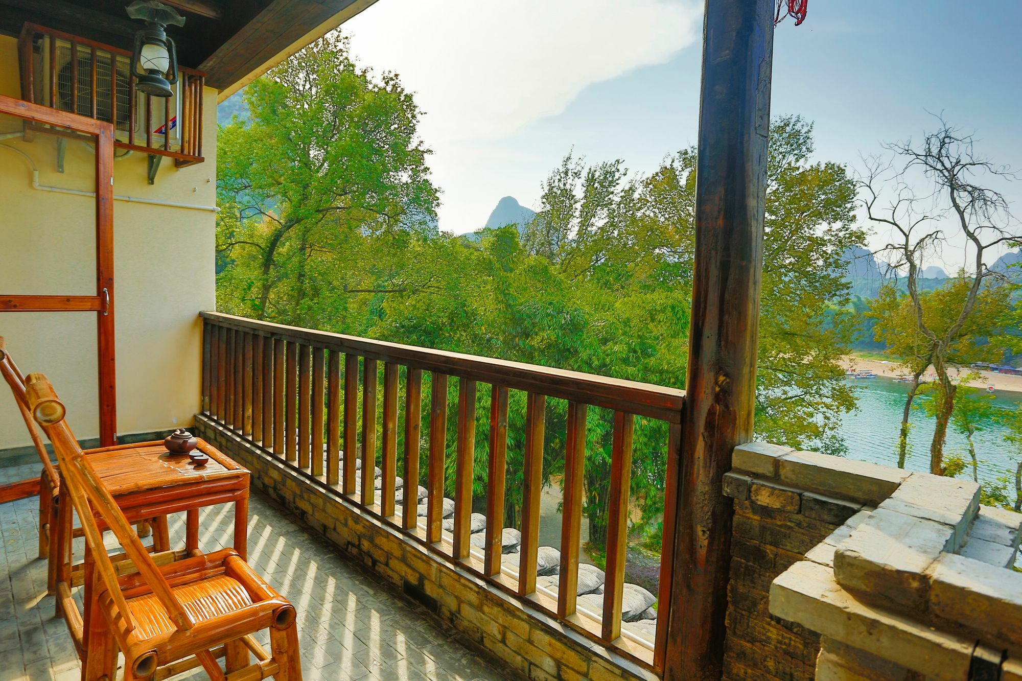 Yangshuo River Lodge Hotel מראה חיצוני תמונה