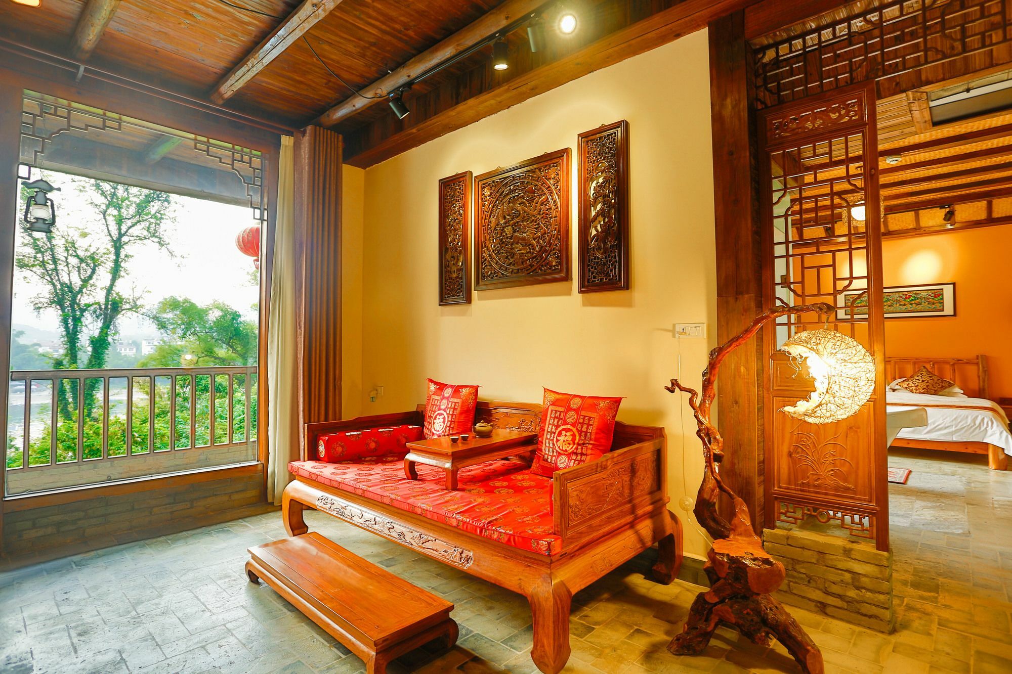 Yangshuo River Lodge Hotel מראה חיצוני תמונה