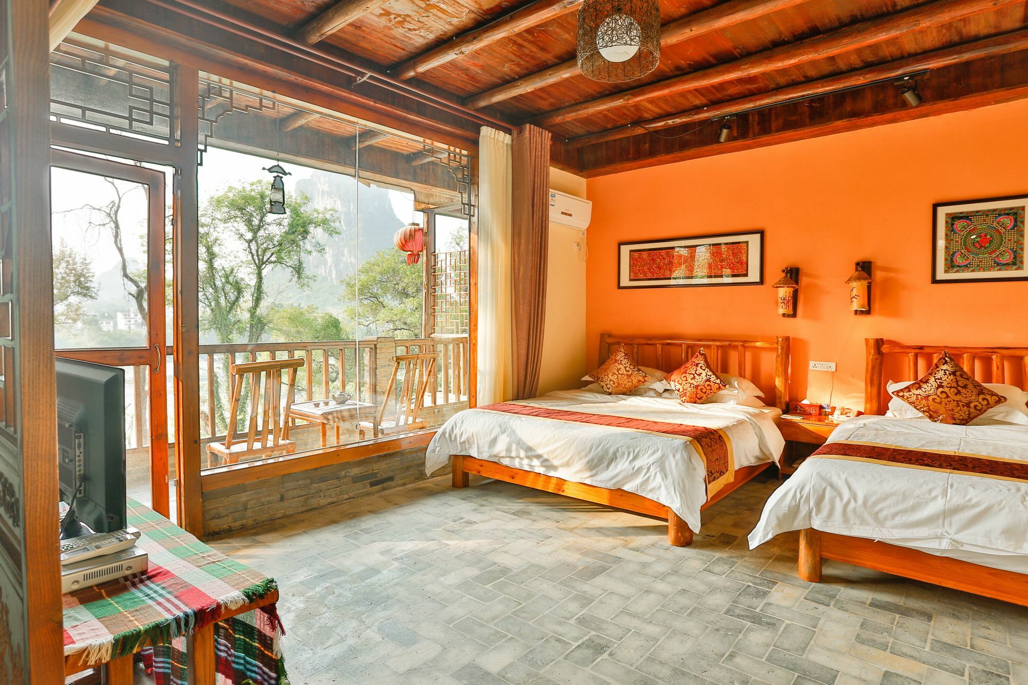 Yangshuo River Lodge Hotel מראה חיצוני תמונה