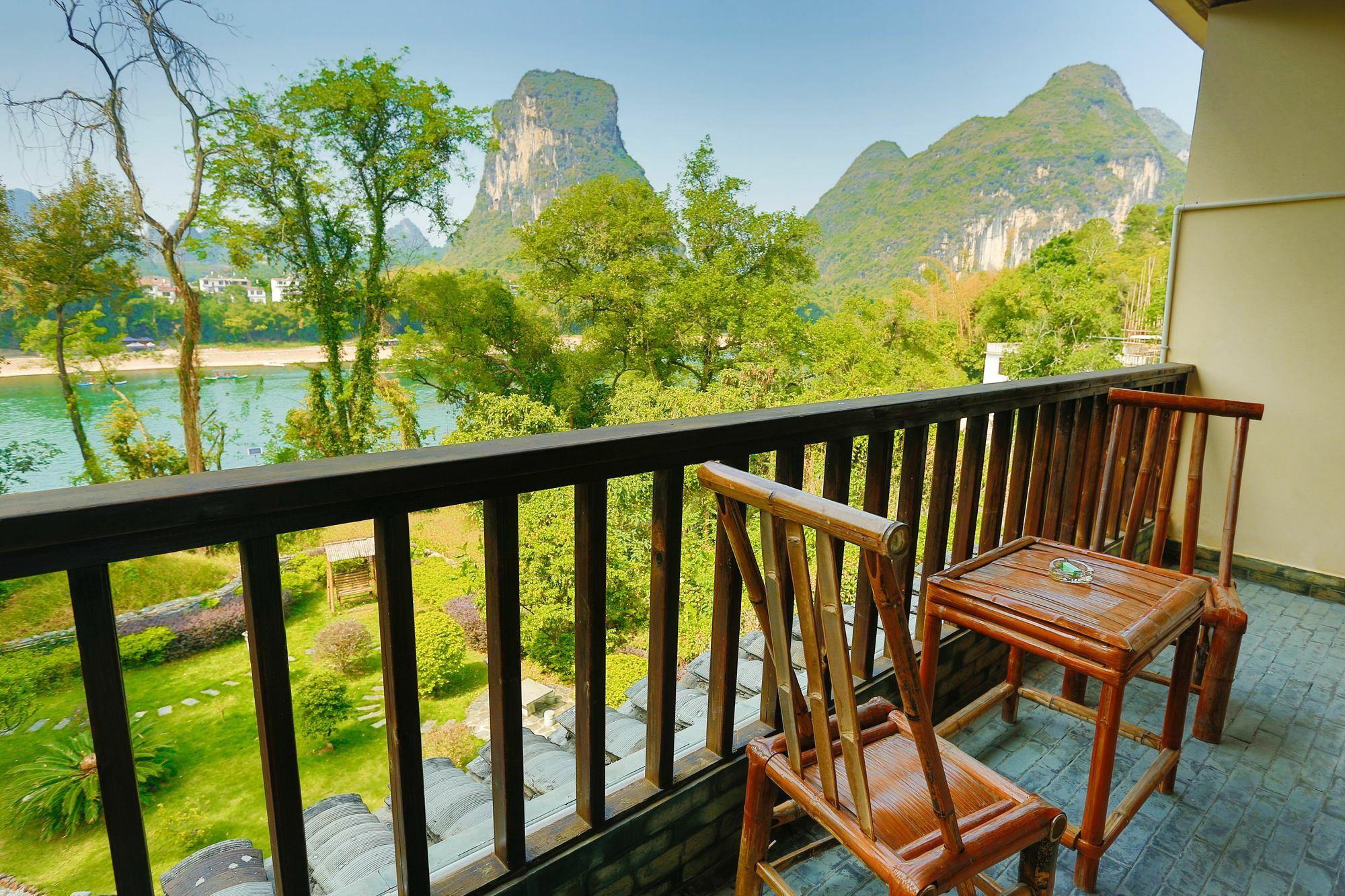 Yangshuo River Lodge Hotel מראה חיצוני תמונה