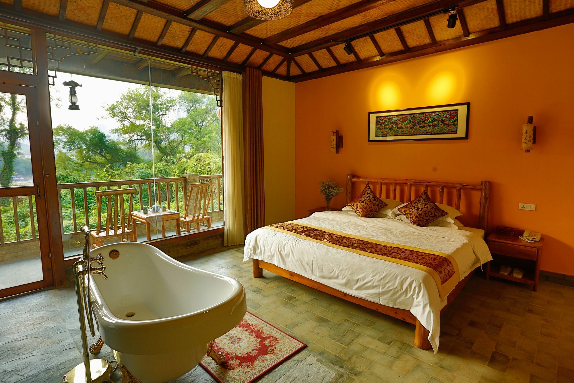 Yangshuo River Lodge Hotel מראה חיצוני תמונה