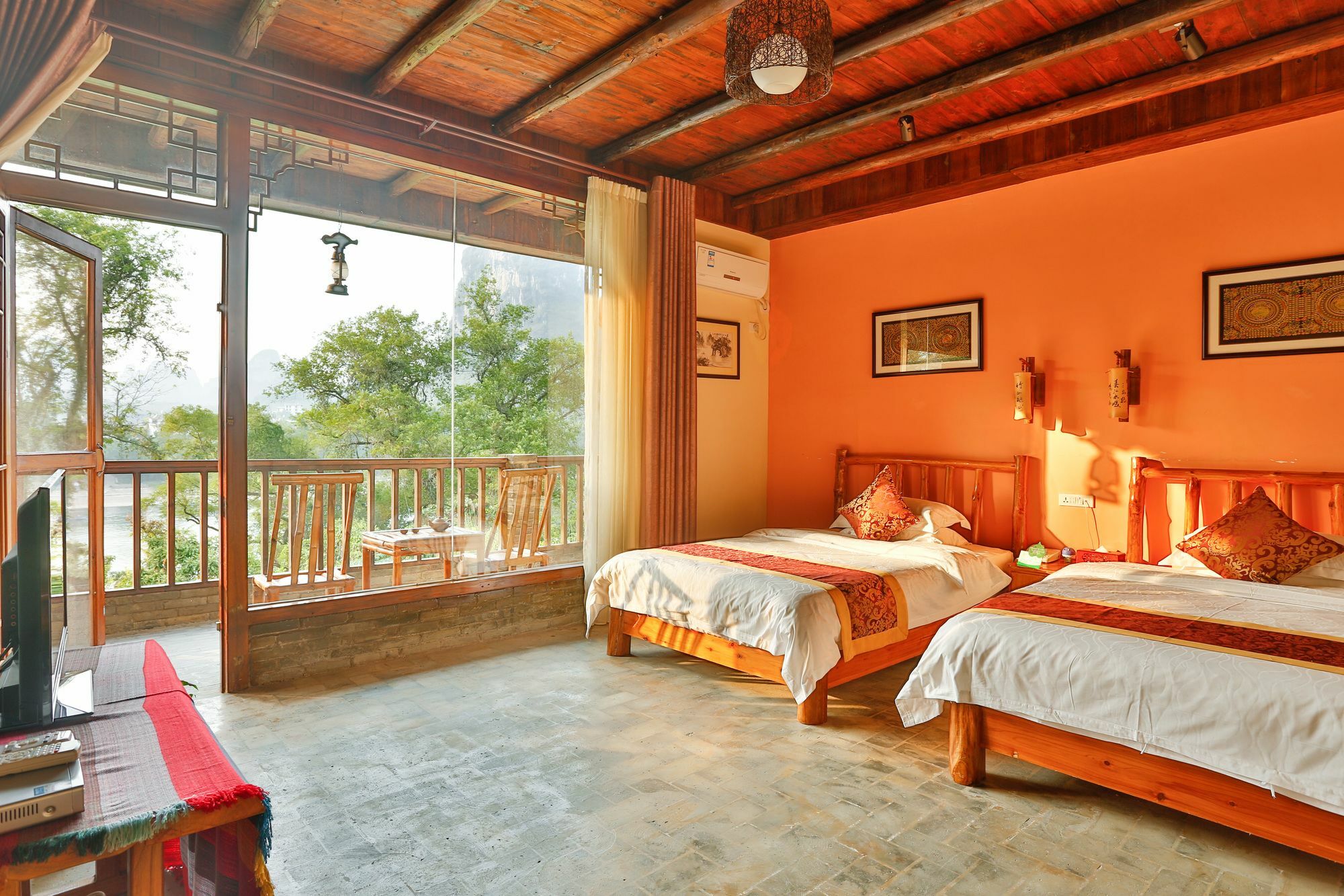 Yangshuo River Lodge Hotel מראה חיצוני תמונה